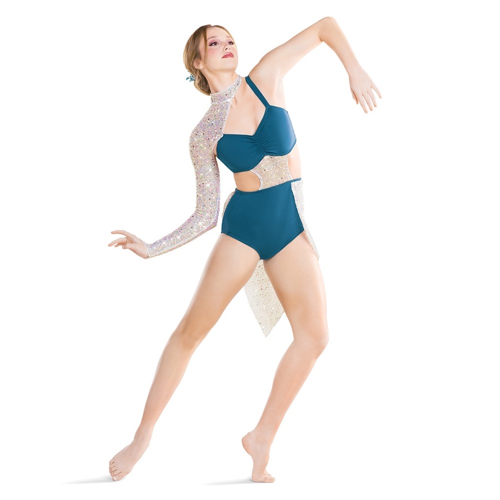 Revolution Callisto Blue & Silver Dance Costume